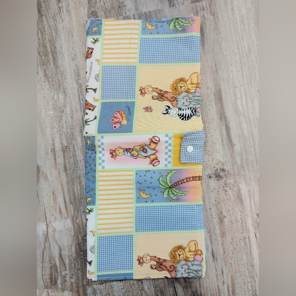 Hand made baby full body Bib and travel change pad set - Picture 5 of 7